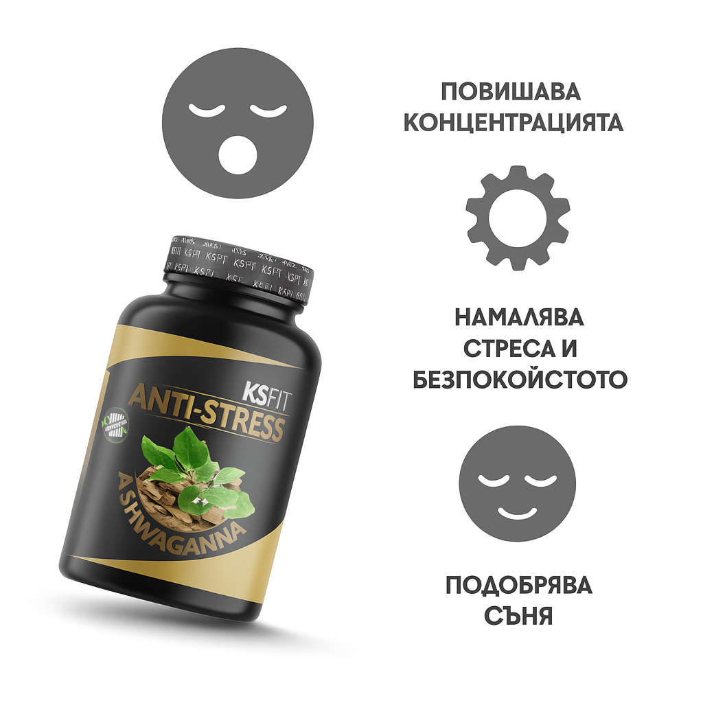 Ашваганда Anti-Stress на капсули - imagine 2
